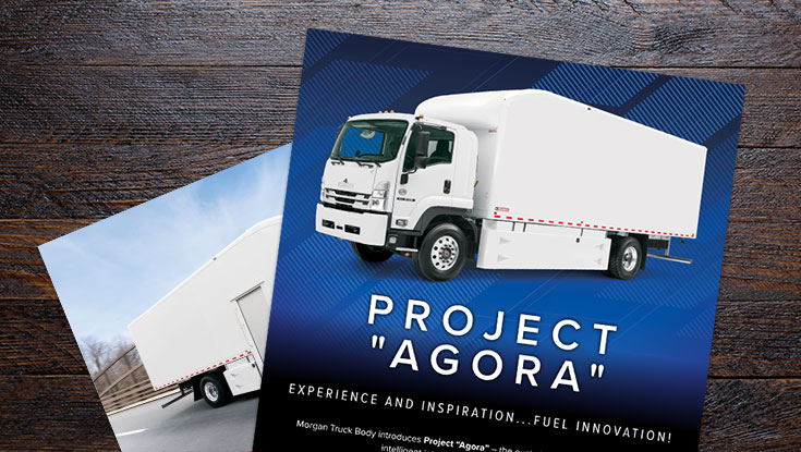 Project "Agora" brochure cover