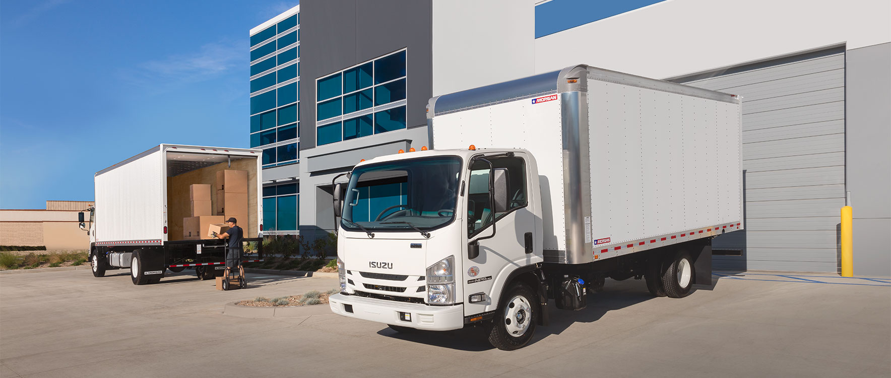 Morgan's Fastrak Dry Freight body provides the quality construction and standard features you need, without an overabundance of options that can delay delivery.